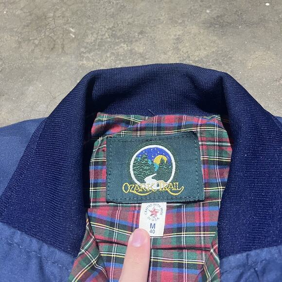 Vintage 80s Ozark Trail Blue Boxy Jacket - Picture 4 of 4